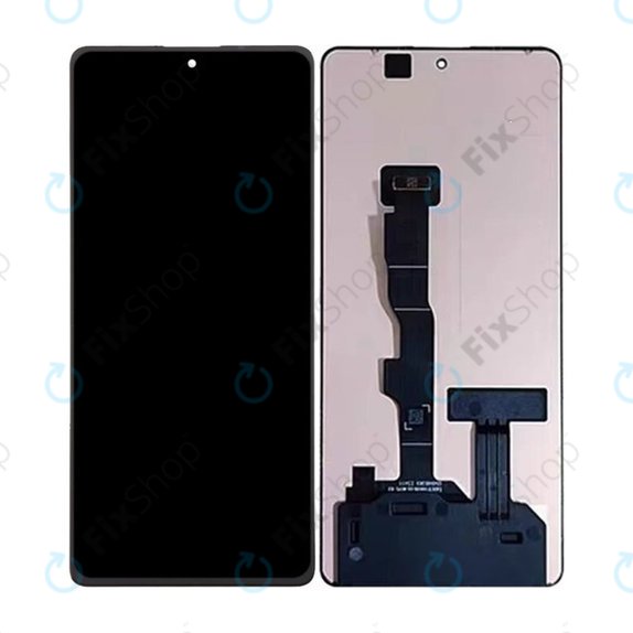 Schermo OLED per Xiaomi Redmi Note 13 5G 2312DRAABC, Vetro touch senza cornice