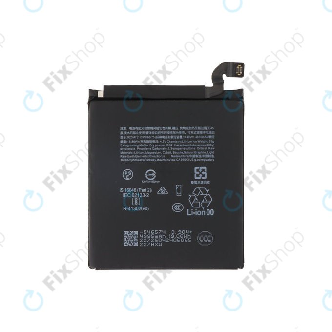 Batteria per Google Pixel 10, G20M7, 4970mAh