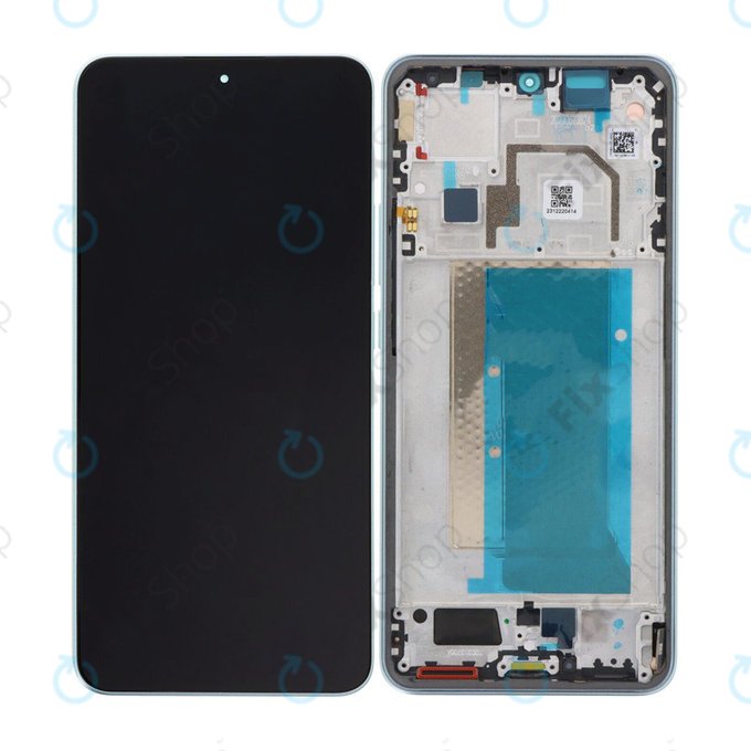 Schermo OLED per Xiaomi 13T, 13T Pro, Meadow Green, Vetro touch con cornice