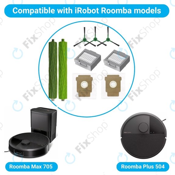 Set completo per iRobot Roomba Max 705, Plus 504