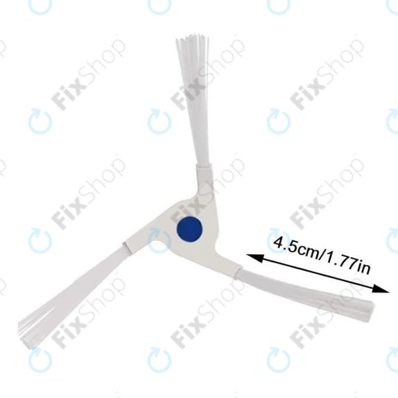 Spazzola laterale per Ecovacs Deebot serie X2, White, 2 pz