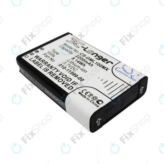 Batteria per Garmin E1, E2, Garmin Virb Elite, 010-11599-00, Li-Ion, 2200mAh, 3.7V, HQ