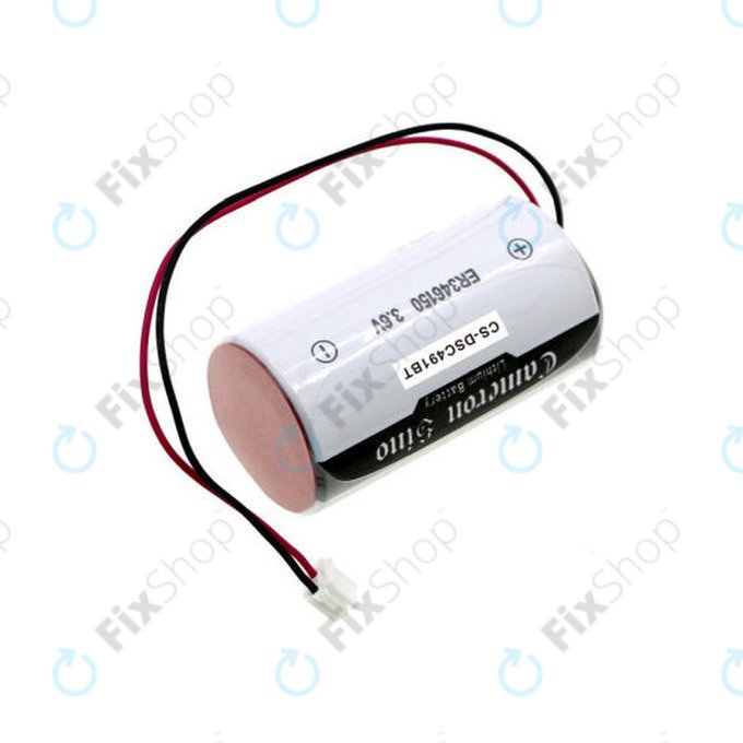 Batteria per DSC WT4911B, WT4911R Wireless Outdoor Siren, Li-MnO2, ER34615M-T1, 14500mAh, 3.6V, HQ