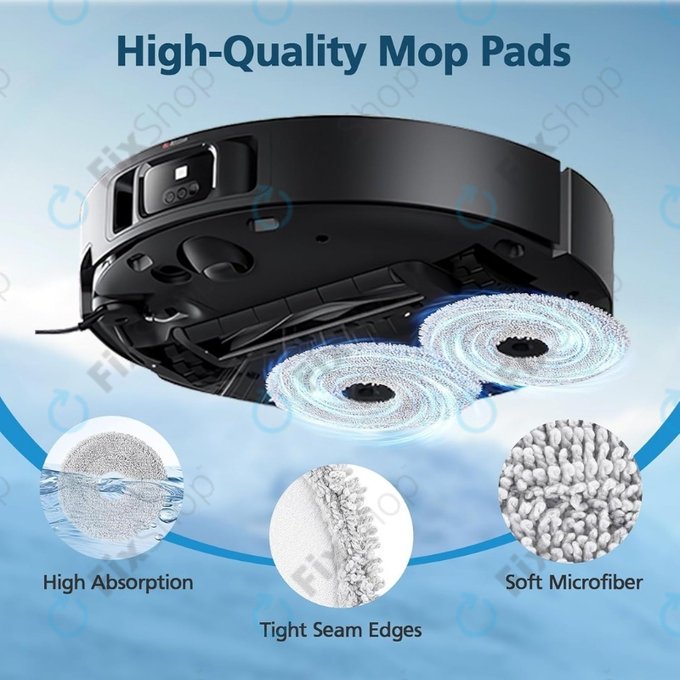 Panno lavapavimenti, 2 pz. per Xiaomi Dreame X40 Ultra, L40 Ultra, L10s Ultra, Pro Gen2, Mova E30 Ultra