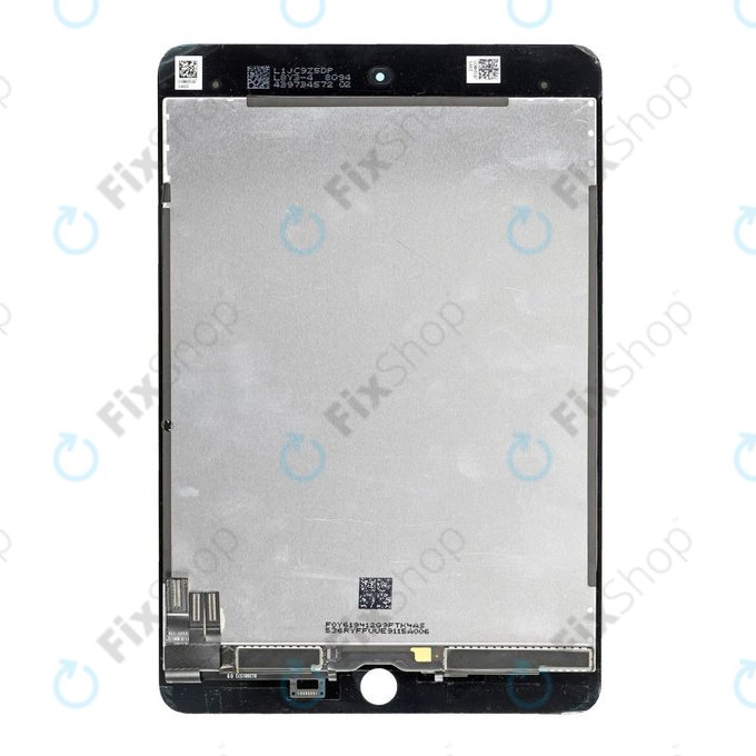 Schermo LCD per iPad Mini 5, Black, Vetro touch senza cornice, Refurbished