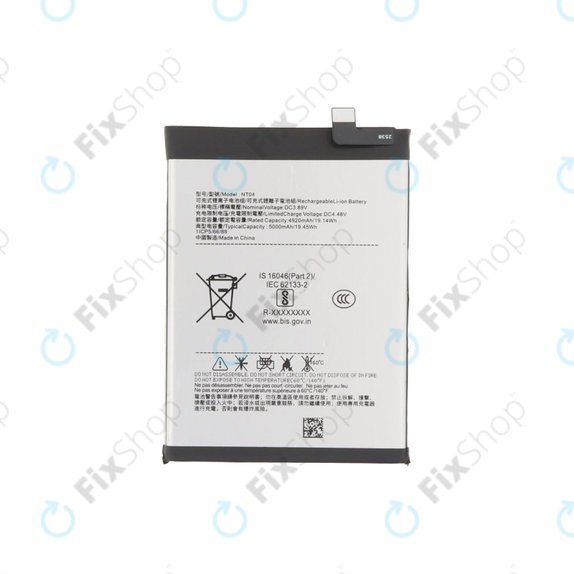 Batteria per Nothing Phone (3a), (3a) Pro, NT04, 5000mAh
