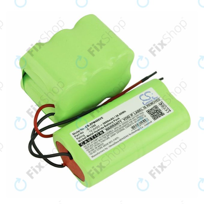 Batteria per Zepter PWC 400 Turbohey, E-1486, Ni-MH, 3000mAh, 12V, HQ