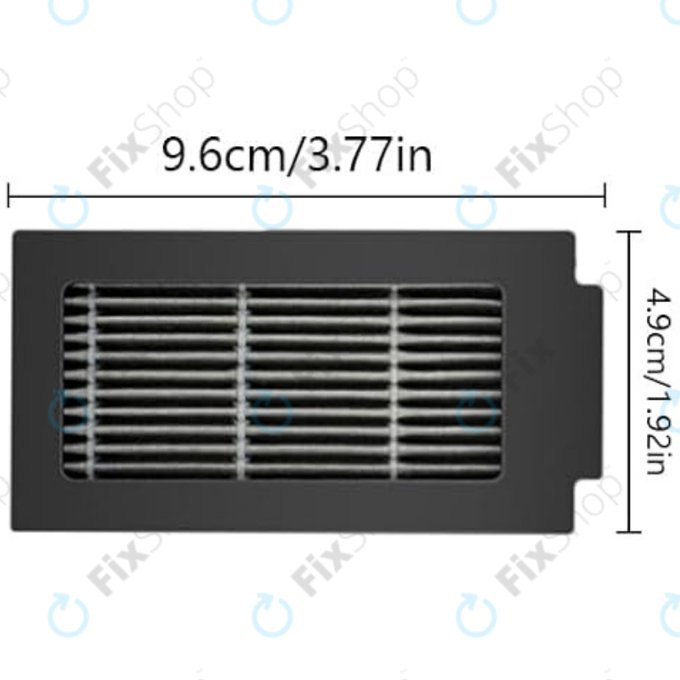 Filtro polvere per Ecovacs Deebot T30c, T30C Omni