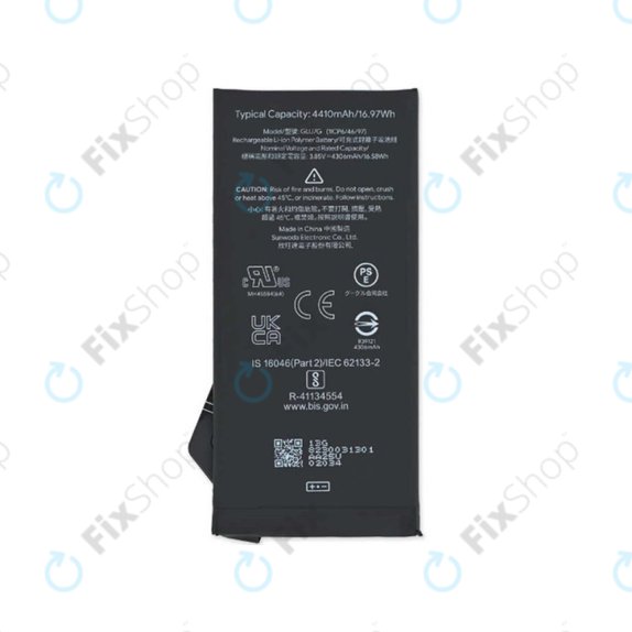 Batteria per Google Pixel 6a GX7AS GB62Z, GLU7G, 4410mAh