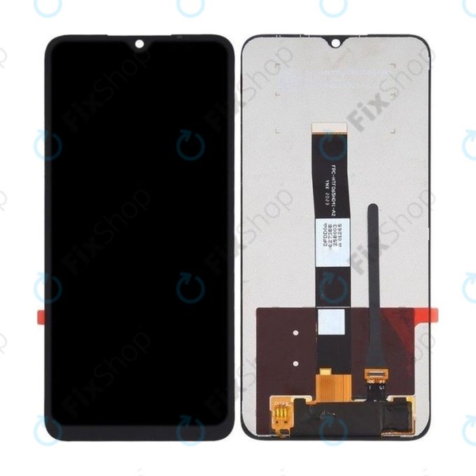 Schermo LCD per Xiaomi Redmi 9C, Vetro touch senza cornice