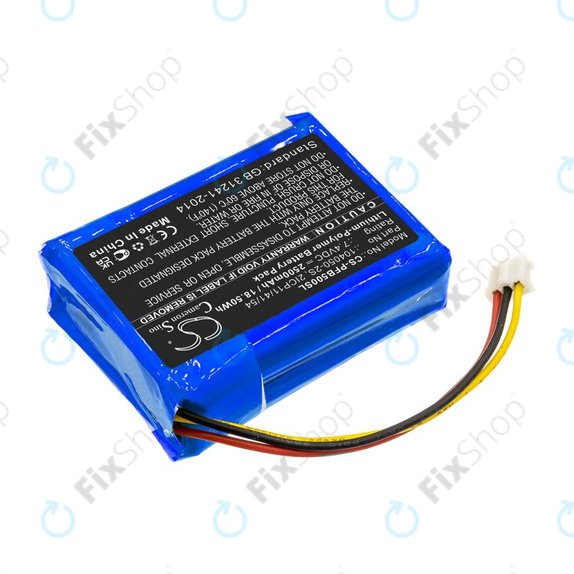 Batteria per Philips Fidelio B5/12, Fidelio HTL9100, Fidelio HTL9300, 104050-2S, Li-Pol, 2500mAh, 7.4V, HQ