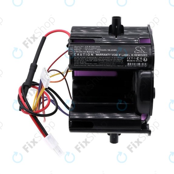 Batteria per Rowenta Dual Force 2-in-1, SS-9100043101, Li-Ion, 3500mAh, 18.5V, HQ