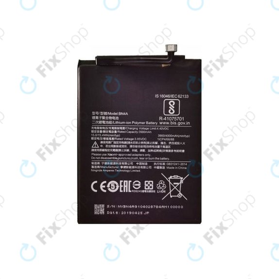 Batteria per Xiaomi Redmi Note 7, Note 7 Pro, BN4A, 4000mAh