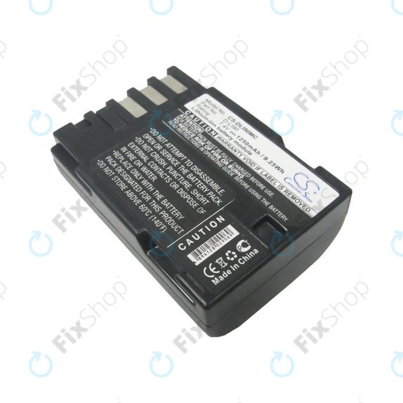 Batteria per Pentax 645d, K-5, D-LI90, Li-Ion, 1250mAh, 7.4V, HQ