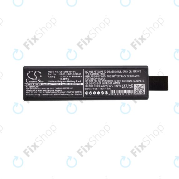 Batteria per DJI Osmo, Zenmuse X3, X5, HB01, Li-Pol, 1100mAh, 11.1V, HQ