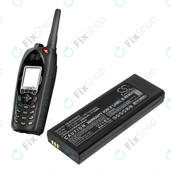 Batteria per EADS P3G, TPH700, HR7742AAA02, Li-Ion, 2300mAh, 7.4V, HQ