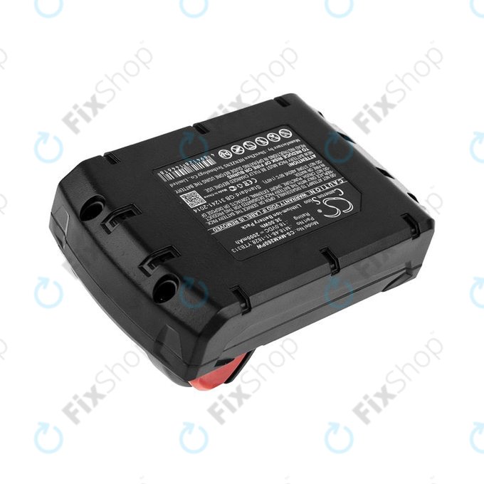 Batteria per Milwaukee, Atlas Copco, Berner, M18, Li-Ion, 2000mAh, 18V, HQ