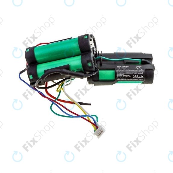 Batteria per Philips PowerPro Duo, PowerPro Aqua, 5ICR19 65, Li-Ion, 2500mAh, 18.5V, HQ