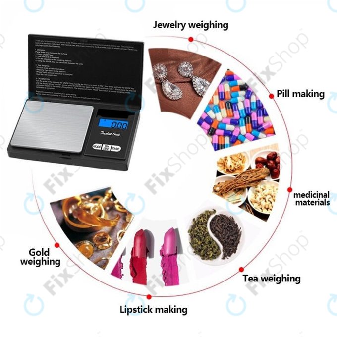 Bilancia digitale 200 g/0,01 g, TFY MX-200