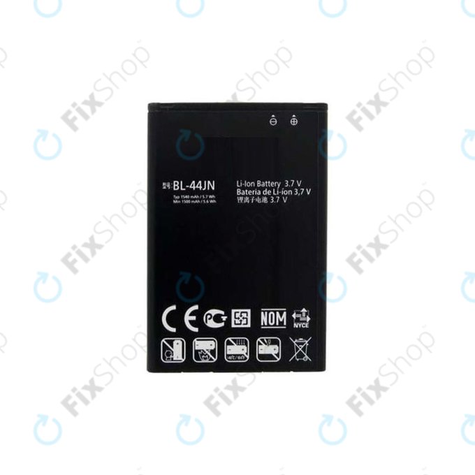 Batteria per LG Optimus L5 E610, LG L3, BL-44JN, 1500mAh