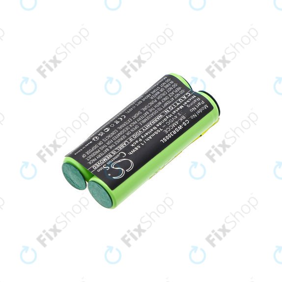 Batteria per Waterpik 900 Sonic Toothbrush, Sensonic Plus Sr-3000, BK-4MCCE, Ni-MH, 700mAh, 2.4V, HQ