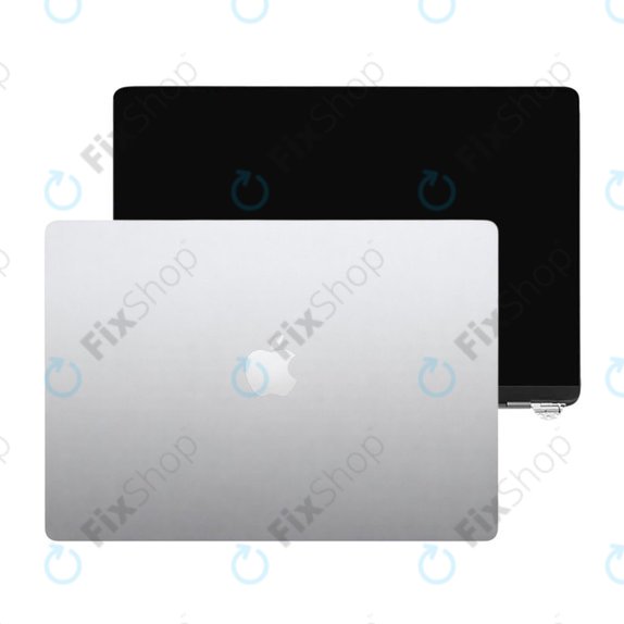 Schermo LCD per MacBook Air 13", A3113 (2024), con vetro frontale e copertura, Silver, 661-40279, Genuine Apple