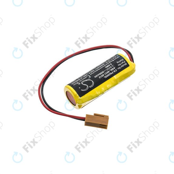Batteria per GE Fanuc, Li-MnO2, A98L-0031-0012, 2000mAh, 3V, HQ