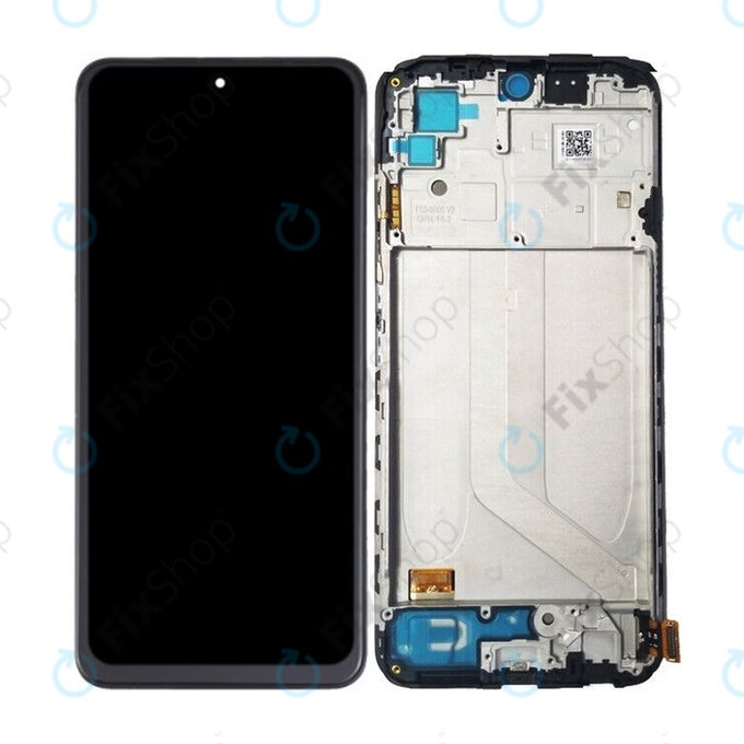 Schermo per Xiaomi Poco M5s, Vetro touch con cornice