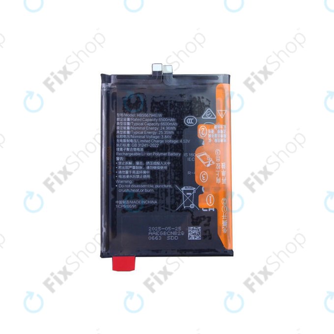 Batteria per Honor Magic7 Lite, HB556794EIW, 6600mAh