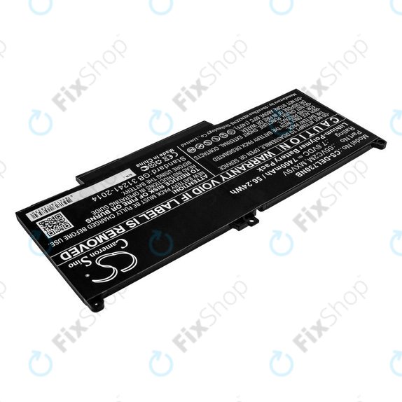 Batteria per Dell Latitude 13 7300, 14 7400, 05VC2M, Li-Pol, 7400mAh, 7.6V, HQ