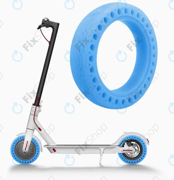 Pneumatico tubeless pieno resistente Tipo 1 per Xiaomi Mi Electric Scooter 1S, 2, M365, Essential, Pro, Pro 2, Blu