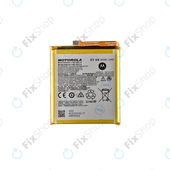 Batteria per Motorola Edge Plus, LW50, SB18C62948, 5000mAh, Genuine Service Pack
