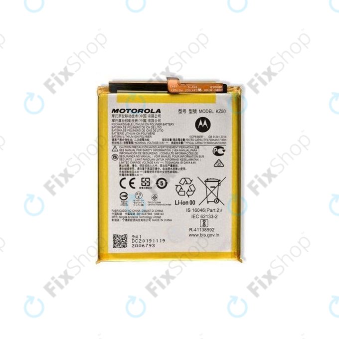 Batteria per Motorola Moto G8 Power XT2041, KZ50, SB18C57585, 5000mAh, Genuine Service Pack