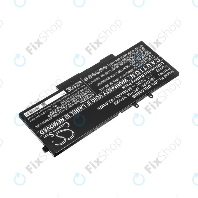 Batteria per Dell Latitude 5501, Latitude 5401, Latitude 14 5410, Latitude 15 5511, 3HWPP, Li-Ion, 4150mAh, 15.2V, HQ