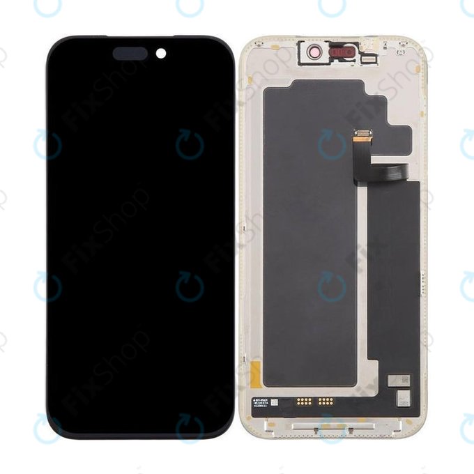Schermo Soft OLED 120Hz per iPhone 17 Pro Max, Vetro touch con cornice, FixPremium PRO