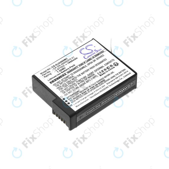 Batteria per DJI Osmo Action 5, CP.OS.00000370.01, Li-Ion, 1950mAh, 3.87V, HQ