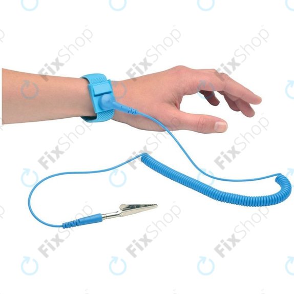 Braccialetto antistatico ESD con cavo 100cm