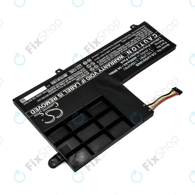 Batteria per Lenovo Yoga 510 14, Yoga 510 15, L15L2PB1, Li-Pol, 4600mAh, 7.6V, HQ