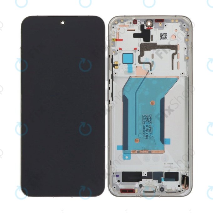 Schermo per Xiaomi 14 23127PN0CC, White, Vetro touch con cornice
