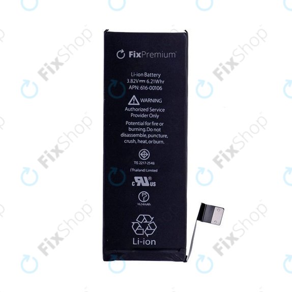 Batteria per iPhone SE, 1624mAh, FixPremium