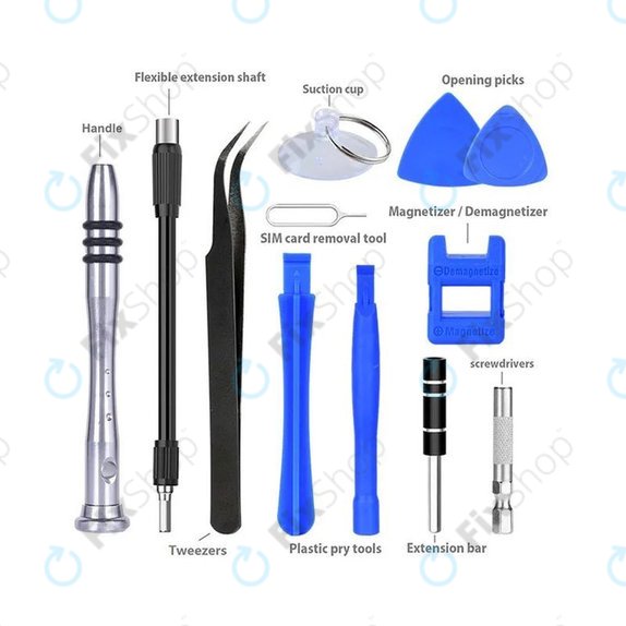 Set di cacciaviti e bit di precisione per riparazione cellulari, PC ed elettronica 115 in 1, Kingsdun