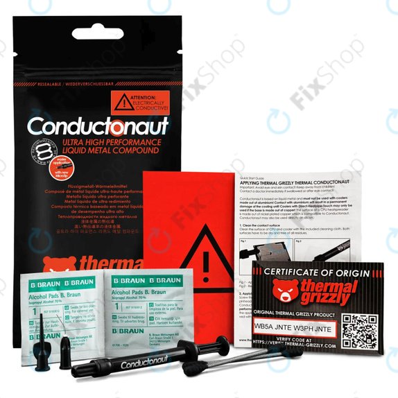 Metallo liquido 5g, Thermal Grizzly Conductonaut