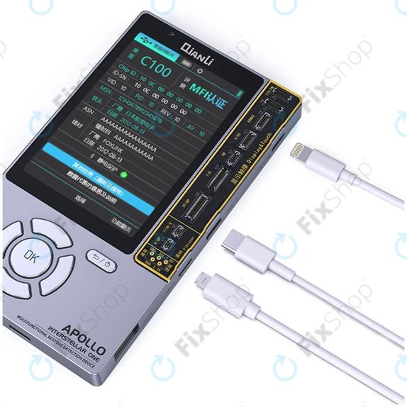 Dispositivo multifunzione 6 in 1 per ripristino e diagnostica per iPhone 7 - 11 Pro Max, QianLi Apollo Instellar One