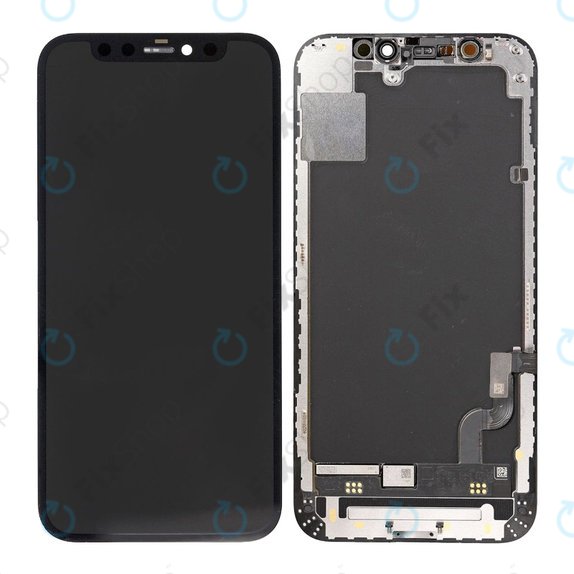 Schermo per iPhone 12 Mini, Vetro touch con cornice, Refurbished