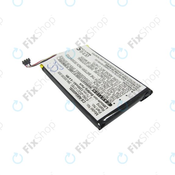 Batteria per Navigon 40 Easy, Plus, Premium, 8390-ZC01-0780, Li-Pol, 1200mAh, 3.7V, HQ
