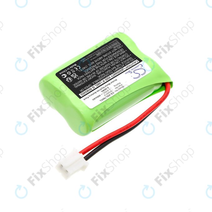 Batteria per SWITEL MD9300, 9500, AUDIOLINE Dect 7500, 7501, SL30013, Ni-MH, 400mAh, 2.4V, HQ