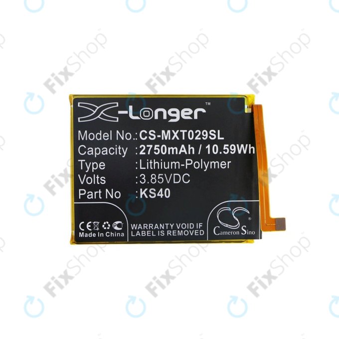 Batteria per Motorola Moto E6 Play XT2029, 2750mAh, Li-Pol, 3.85 V, KS40, HQ
