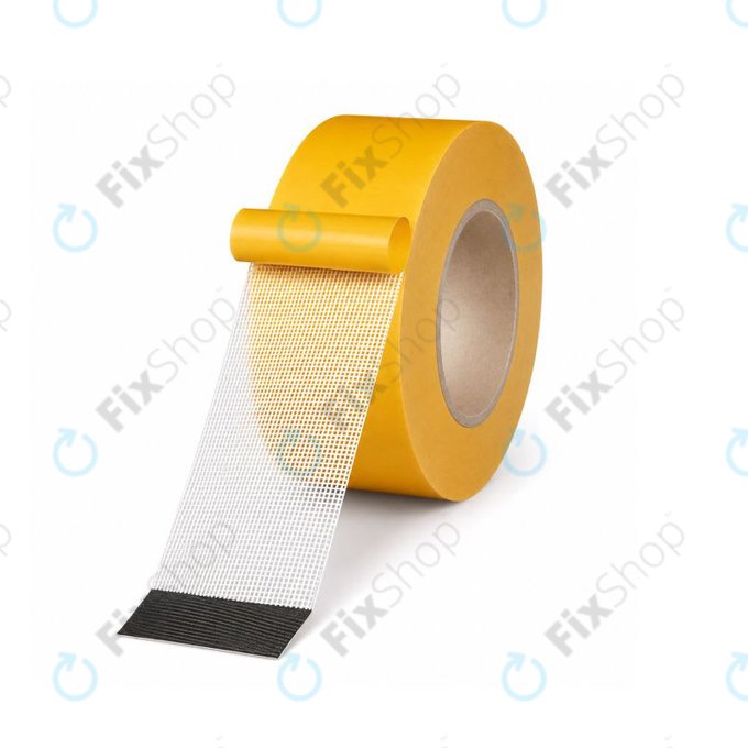 Nastro biadesivo retinato, 20mm x 20m, trasparente