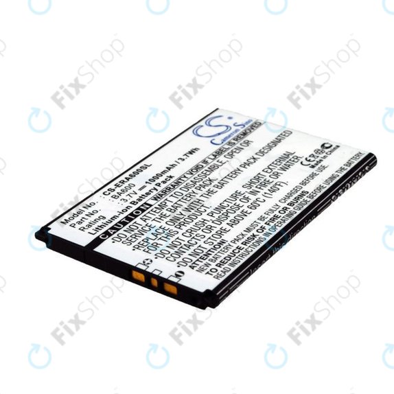 Batteria per Sony Ericsson Kumquat, ST25, ST25i, Xperia U, BA600, Li-Ion, 3.7V, 1000mAh, HQ