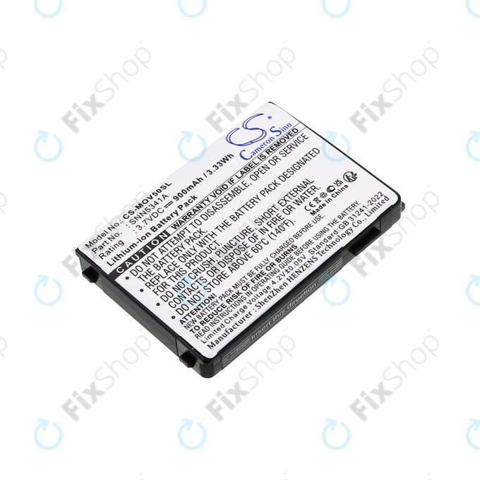 Batteria per Motorola V3688, V2188, L2000, V998+, SNN5341A, Li-Ion, 3.7V, 900mAh, HQ